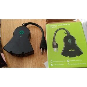 New Smart WiFi Heavy Duty Outdoor Outlet, Timer and Countdown Function